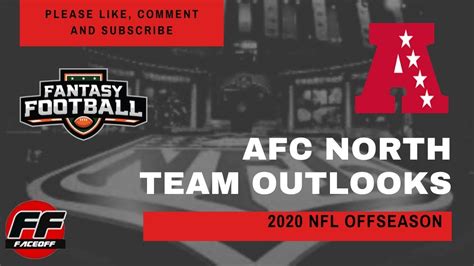 Nfl Division Preview 2020 Afc North Fantasy Football Team Outlooks