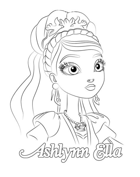 Coloriage Ever After High Coloriages à Imprimer Wonder Day