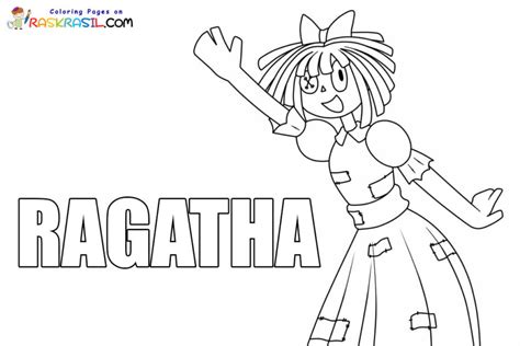 Desenhos De Ragatha Para Colorir