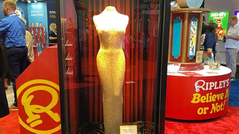 Ripleys Puts Marilyn Monroe Dress On Display In Orlando