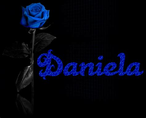 Daniela In Glitter Text