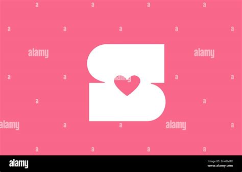 Letter S Love Logo Stock Vector Images Alamy