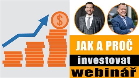 Webinář Jak a proč investovat YouTube