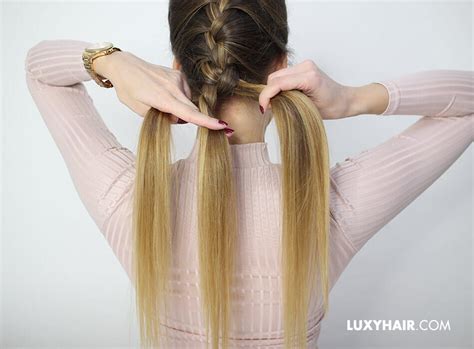 Dutch Braid How To Dutch Braid Luxy® Hair