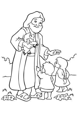 Jesus Coloring Pages For Adults