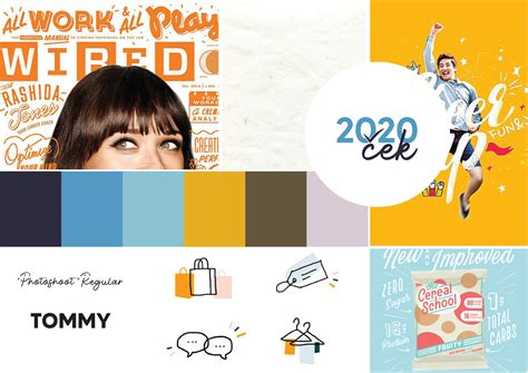 article visual design  cek  behance