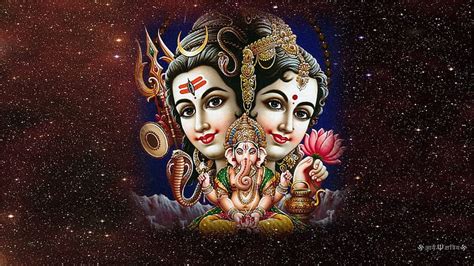 H Nh N N Hd Shiva Parvati Ganesh Siva Ganpati Ganesha N Th N D