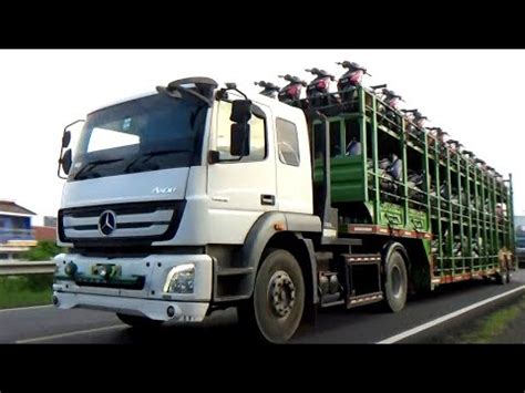 Mantul Truck Trailer Car Carrier Truk Gandeng Truk Engkel Muatan