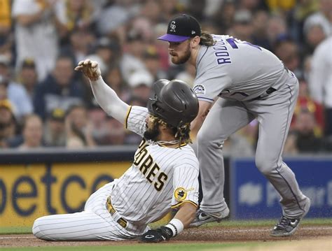 Tatis Injury Padres Star Shortstop Exits Game Against Rockies With