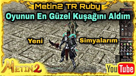 Metin2 TR Ruby 30 l Oyunun En Güzel Kuşağını Satın Aldım l Yeni