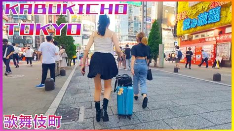 Kabukicho Walk In Tokyo 新宿「歌舞伎町」をぐるっとウォーキング Tokyos Best Pleasure Town Kabukicho Walk 2021