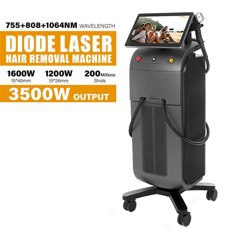 W Diode Laser Hair Removal Machines For Dark And Light Skin China