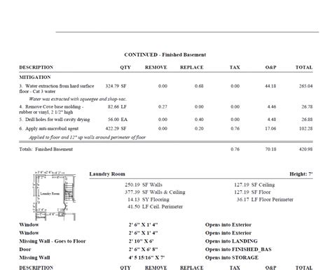 Mold Remediation Report Template