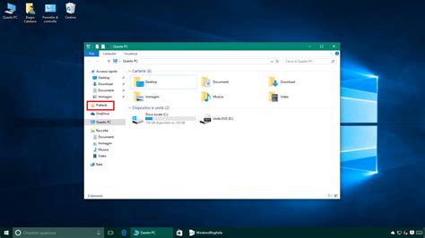 Ripristinare I Preferiti In Esplora File Di Windows