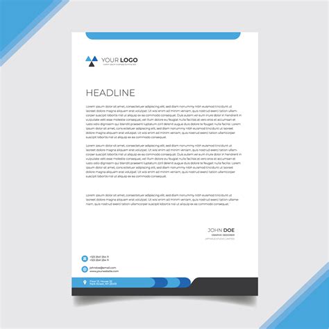 Letterhead Template Letterhead Template Letterhead Design Riset