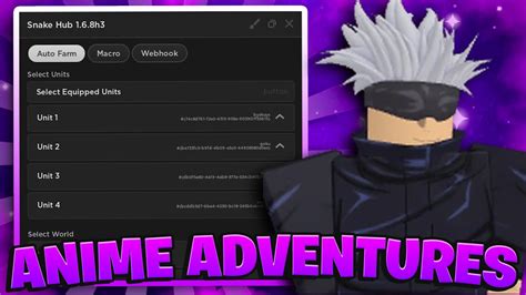 Upd Anime Adventures Script Hack Auto Farm Auto Macro Infinite