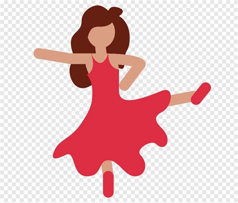 Dancing Emoji Woman Dancing Dance Android Emoji Android ศิลปะ Png