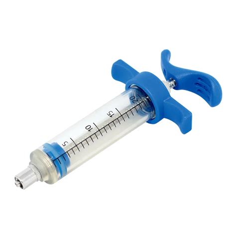 Dose Syringe Unbreakable Plastic Barrel Luer Lock Livestock Veterinary