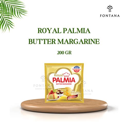 Jual Royal Palmia Butter Margarine Sachet Gr Shopee Indonesia