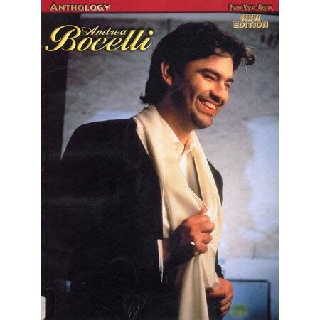 Andrea Bocelli Anthology New Edition For Voice Piano Guitar