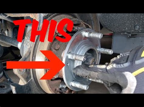 Hyundai Santa Fe Rear Brake Replacement Pads And Rotors YouTube