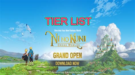 Ni No Kuni Cross World Tier List Clash Guide