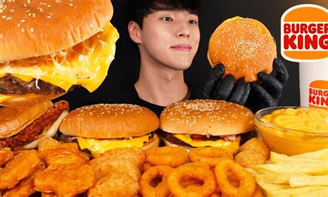 Asmr Mukbang Burger King Quattro Cheese Whopper And Cheese Whopper