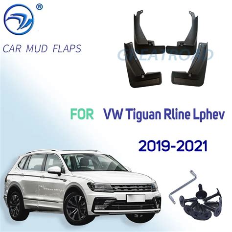 Front Rear Mud Flaps For Volkswagen Vw Tiguan Rline Lphev 2019 2020 2021 Mudguards Fender Splash