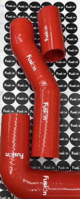 LAND ROVER DEFENDER 300 TDi TURBO INTERCOOLER SILICONE HOSE KIT RED 94