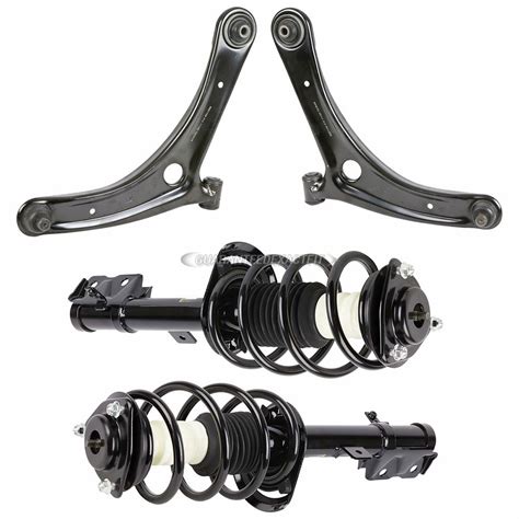 2010 Jeep Patriot Suspension And Chassis Parts Kit Front Struts And Lower Control Arms 77 40012 Tz