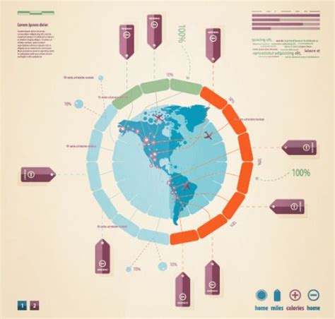 30 Free Vectors To Design Your Own Infographic Infographic