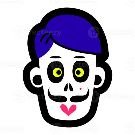 halloween skull illustration 30717683 PNG