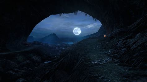 1101506 Cave Formation Dear Esther Darkness Screenshot Landform