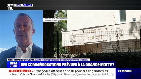 Synagogue Attaqu E La Grande Motte Un Rassemblement De Soutien La