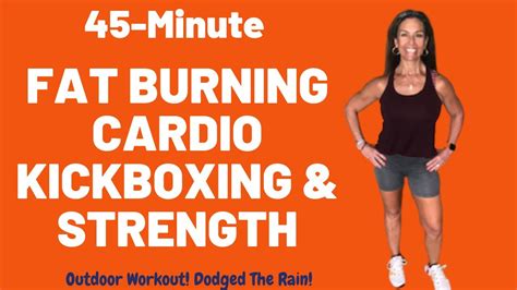 Minute Fat Burning Cardio Kickboxing Strength Youtube