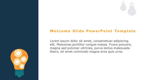 Welcome Slide 17 Powerpoint Template