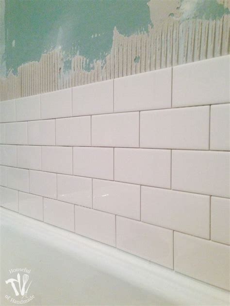 Subway Tile Sheets Vs Individual Tiles In Subway Tile Guest