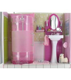 Barbie Kit Mobilier Douche et Coiffeuse Univers Poupées La boutique