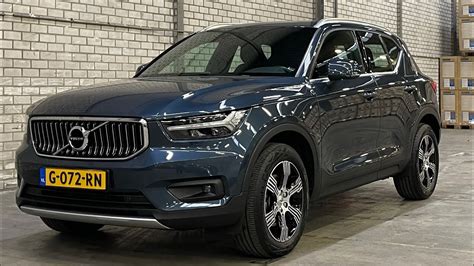 Volvo Xc40 T4 191pk Inscription Denim Blue Metallic Youtube