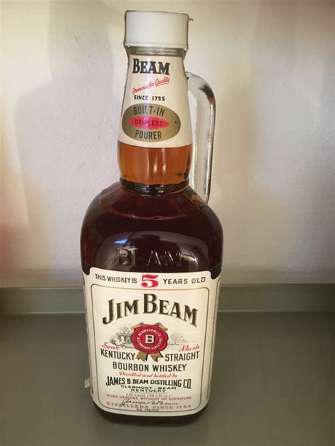 Jim Beam 5 Years Old W Built In Pourer Original Bottling Catawiki