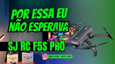 Chegou Meu Drone Sjrc F S Pro Detalhes Completo Unboxing Youtube