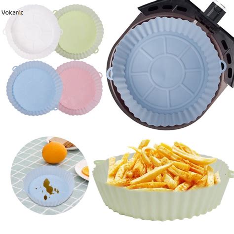 Cm Baking Dish Pan Silicone Oven Air Fryers Baking Basket Liner