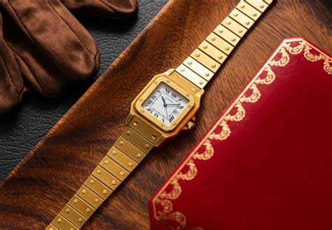 Cartier Santos Carrée 2960 Yellow Gold Curated