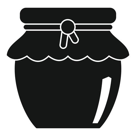 Honey Jar Icon Simple Style Vector Art At Vecteezy