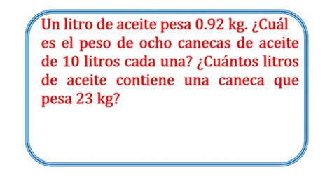 Cuanto Pesa Litro De Aceite Actualizado Noviembre