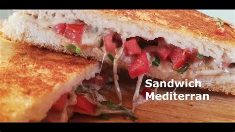 Sandwich Mediterran Lecker Und Einfach Vegetarisch Youtube