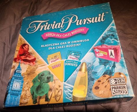 Trivial Pursuit Edycja Polska Rodzinna Warszawa Kup Teraz Na