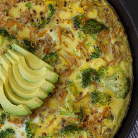 Sweet Potato Broccoli Frittata Eat The Gains