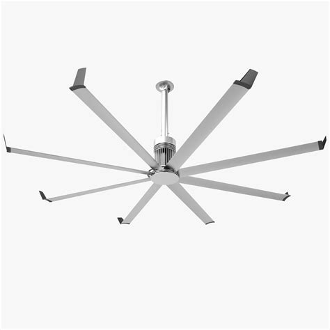 Big Ass Fans Isis Deckenventilator D Modell D Modell Fbx Max
