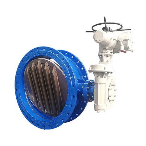 China High Quality Inch Electric Water Butterfly Valves Double